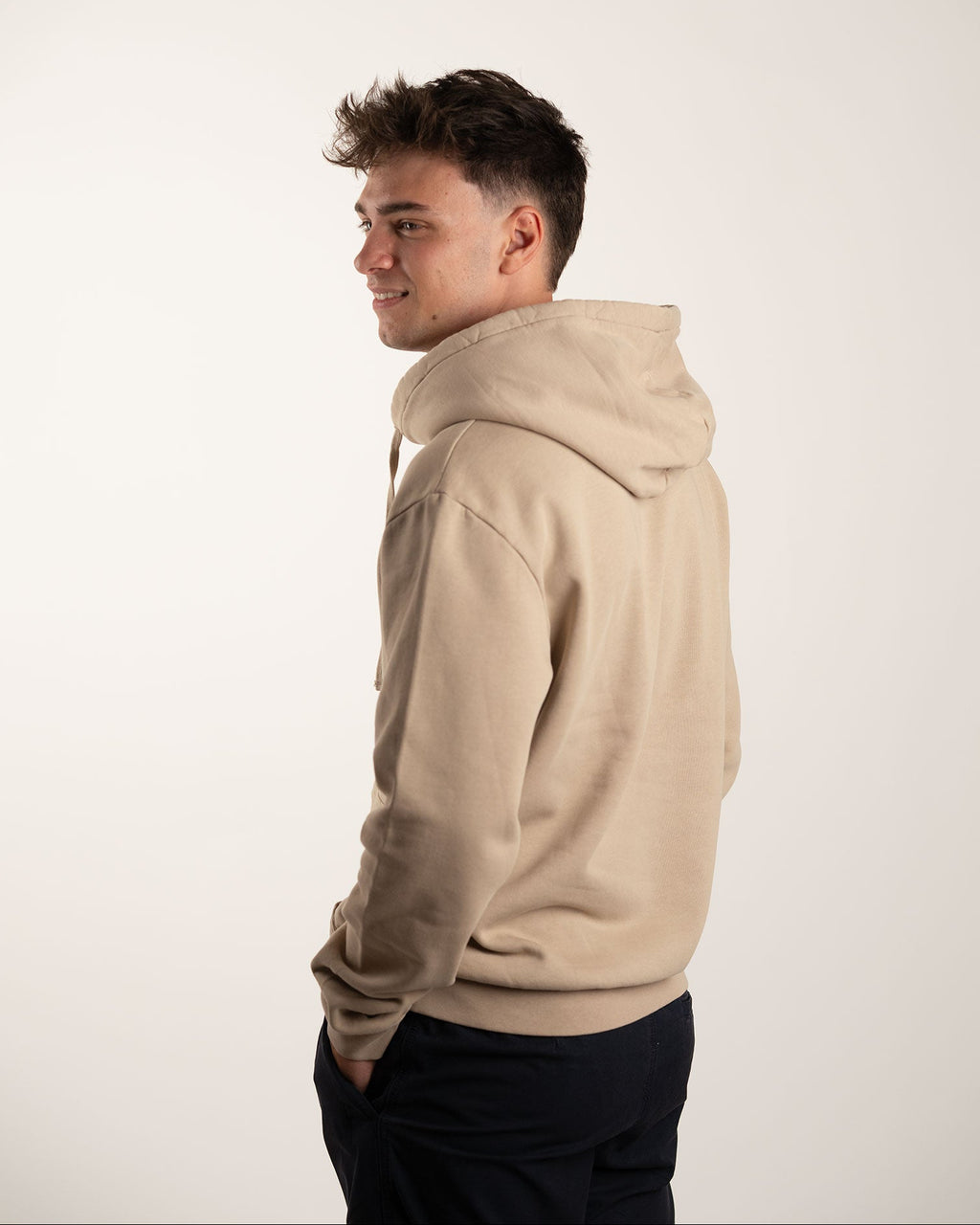 TreeHoodie Light Taupe