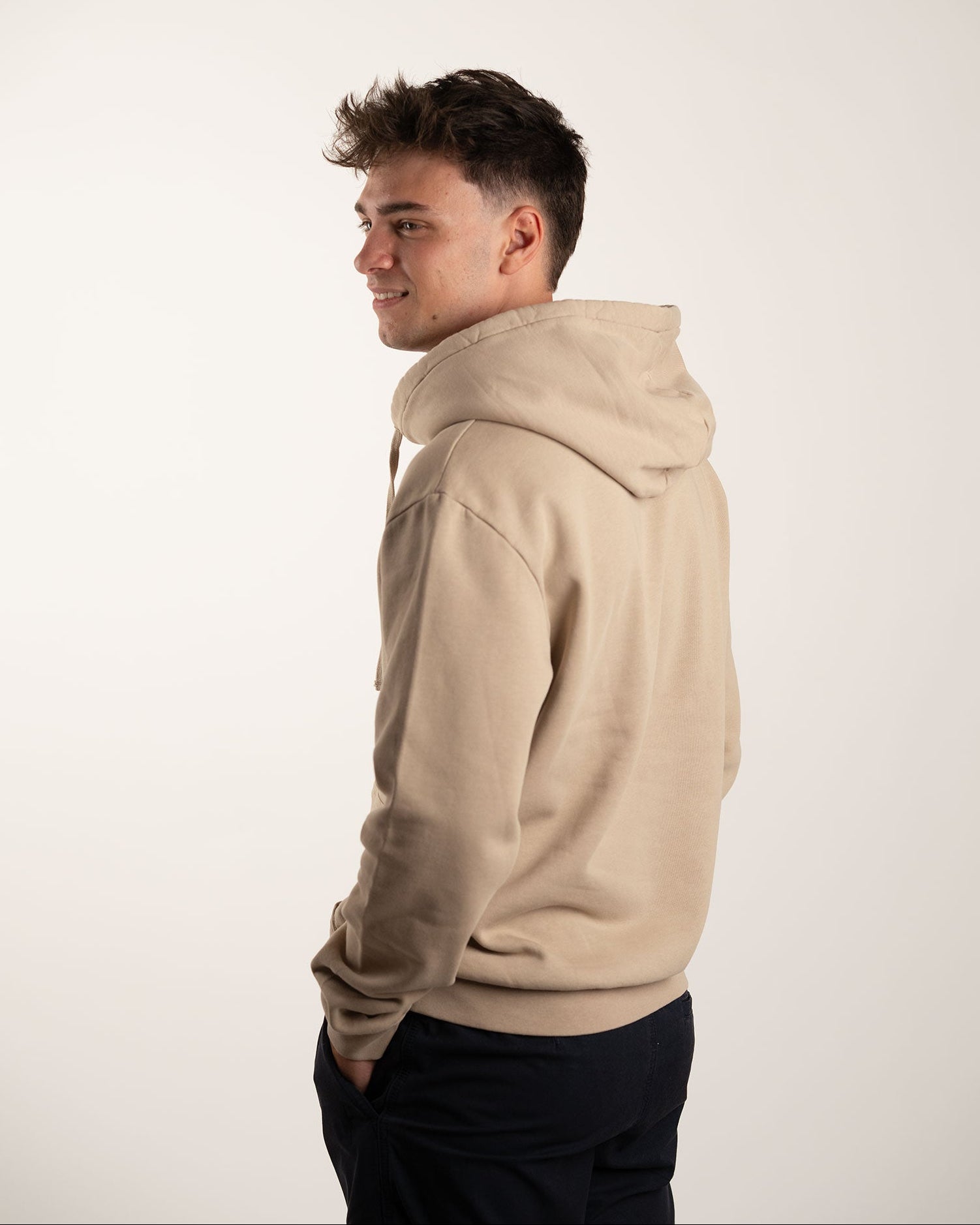 TreeHoodie Light Taupe