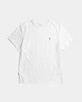 NIKIN TreeShirt Weisses Bio-Baumwoll-T-Shirt, weiss, kleines Baumlogo, GOTS-zertifiziert, nachhaltig.