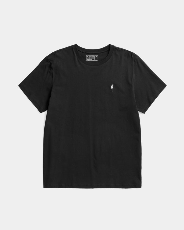 Objekt Foto Flatlay schwarzes T-Shirt NIKIN