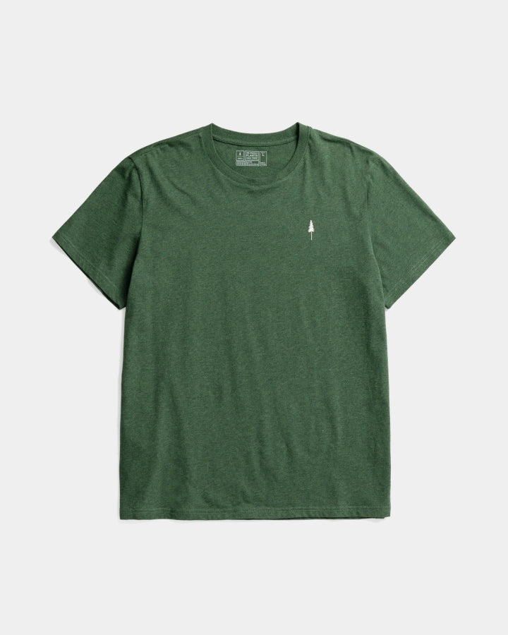 Objekt Ansicht Flatlay von Vorne Olive Mel T-Shirt