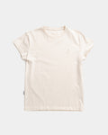 NIKIN TreeShirt Women Porcelain T-Shirt, GOTS-zertifiziert, Bio-Baumwolle, off-white, kurzärmelig.