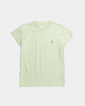 NIKIN TreeShirt Women Cool Matcha T-Shirt Damen, Bio-Baumwolle, hellgrün, kleines Baum-Logo.