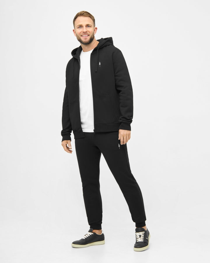 NIKIN Trainingsanzug-Set für Herren, zweiteilig, Farbe: Weiß, für Sport und Freizeit, modernes Design.