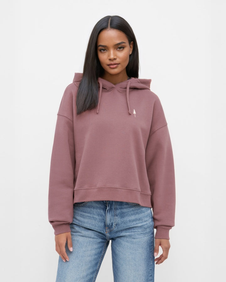 TreeHoodie Oversize Femme Astrodust