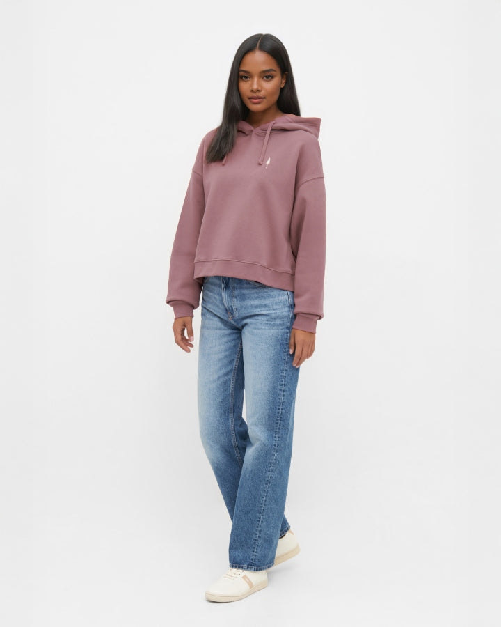 TreeHoodie Oversize Femme Astrodust