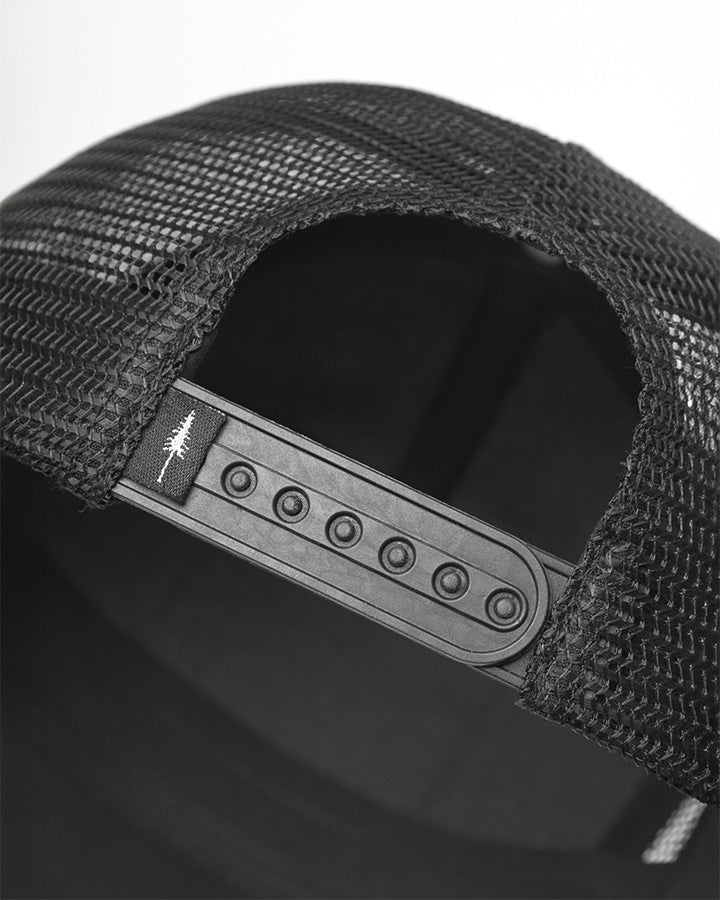 Casquette Trucker 7 panneaux TreeCap NIKIN Black