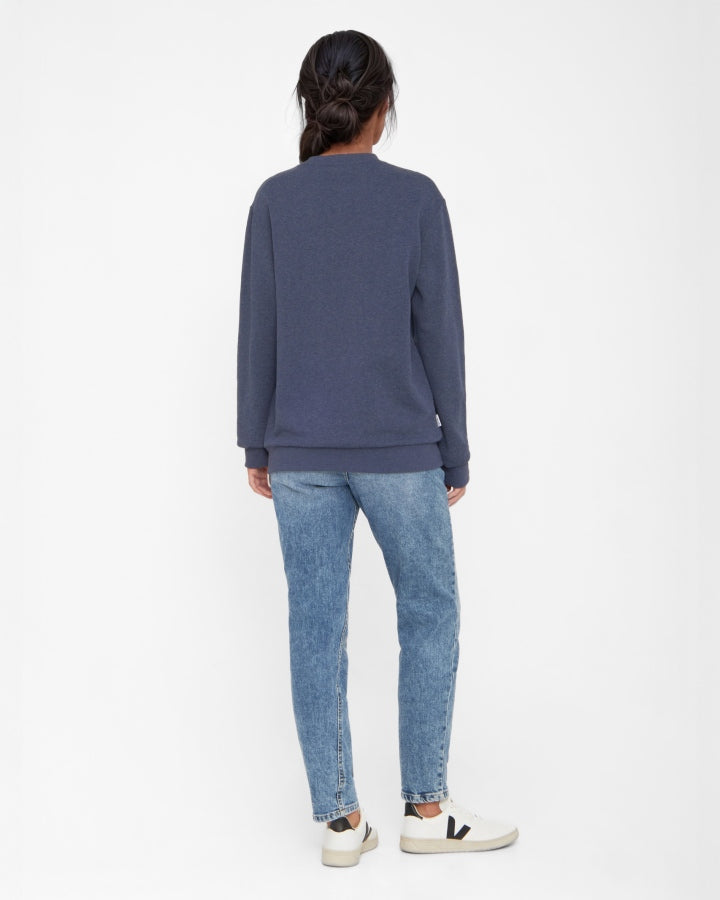 TreeSweater Navy Mélange