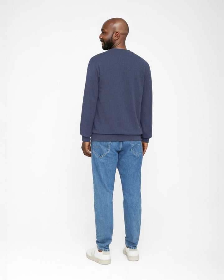 TreeSweater Navy Mélange