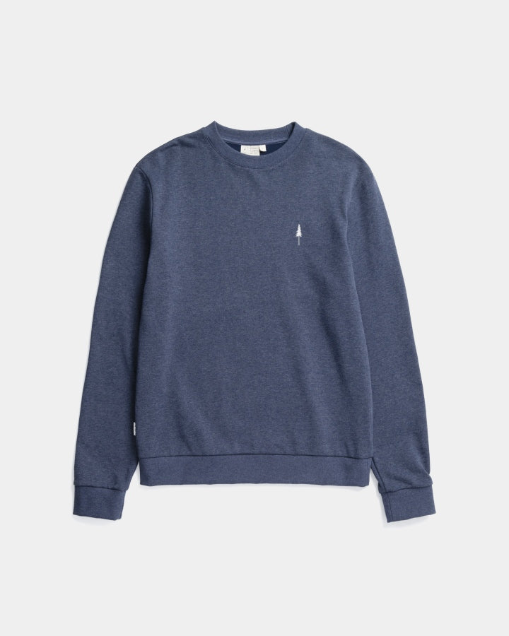 TreeSweater Navy Mélange