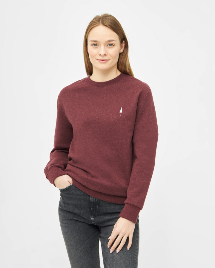 TreeSweater Bordeaux Chiné