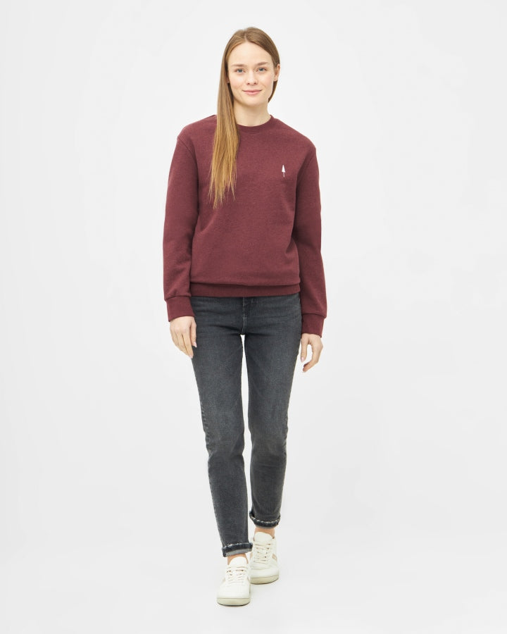 TreeSweater Bordeaux Chiné