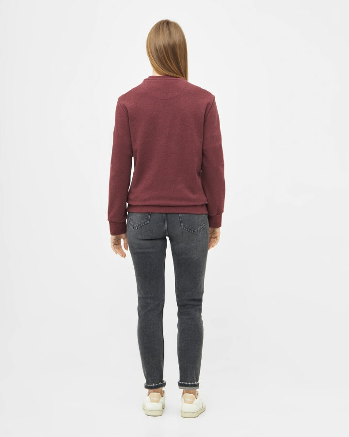 TreeSweater Bordeaux Chiné