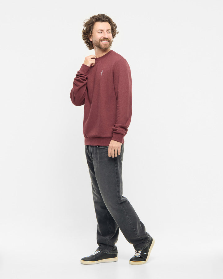 TreeSweater Bordeaux Chiné