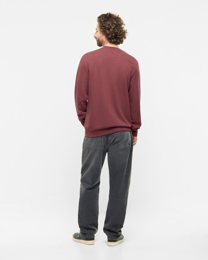 TreeSweater Bordeaux Chiné