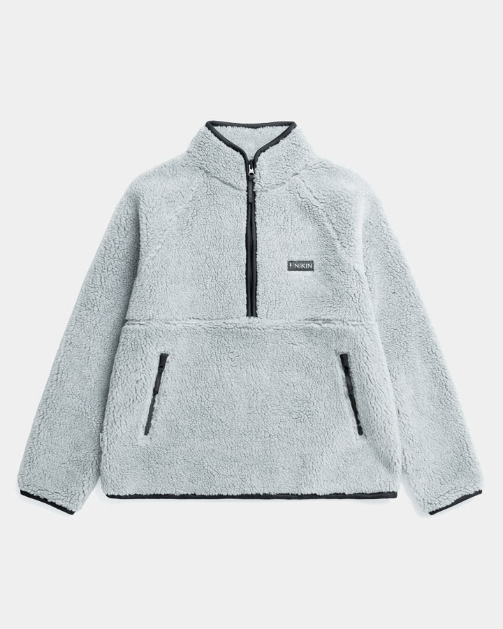 TreeFleece Teddy Pull Femme Gris chiné