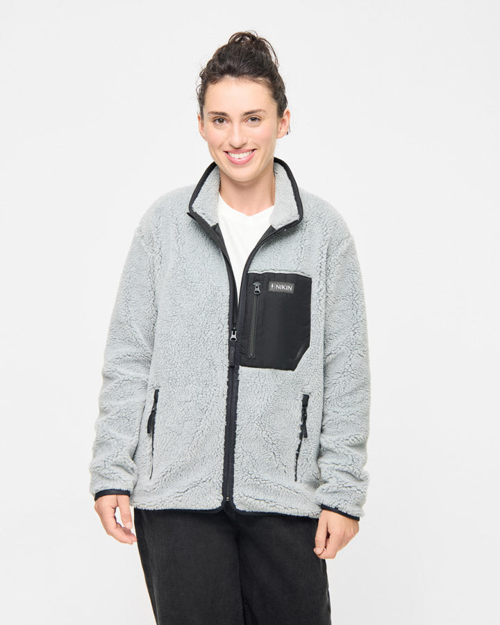 Veste décontractée TreeFleece Teddy Gris Mel