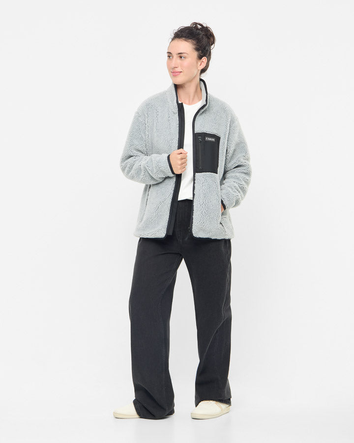 Veste décontractée TreeFleece Teddy Gris Mel