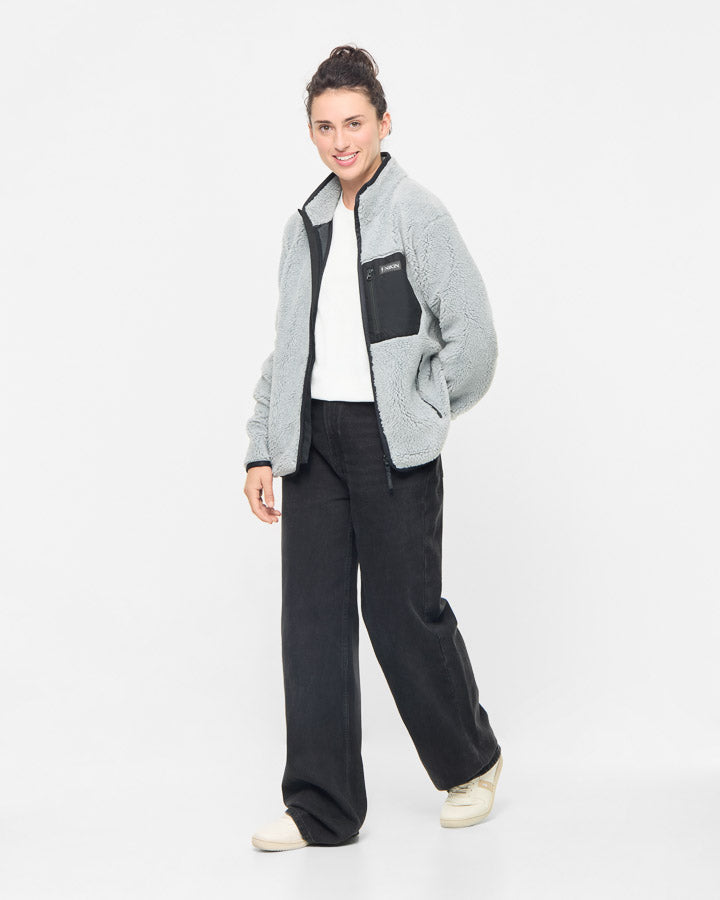 Veste décontractée TreeFleece Teddy Gris Mel
