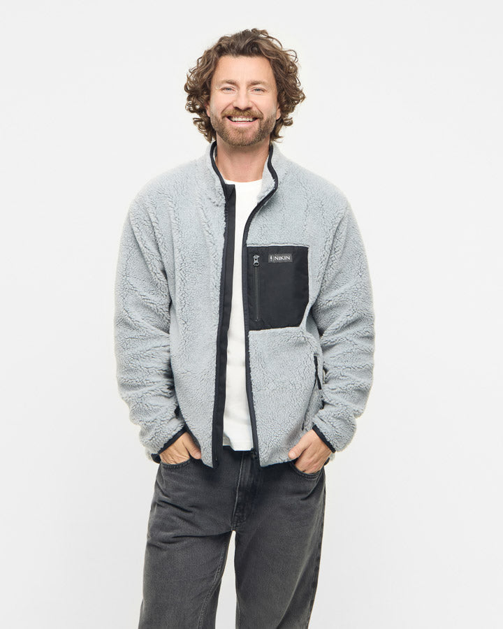 Veste décontractée TreeFleece Teddy Gris Mel