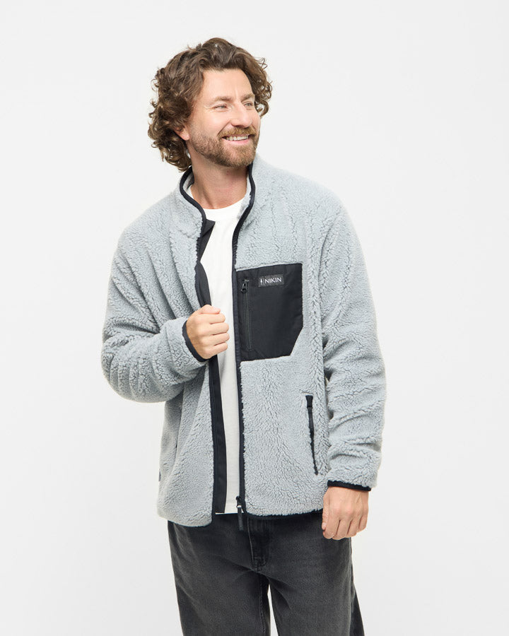 Veste décontractée TreeFleece Teddy Gris Mel