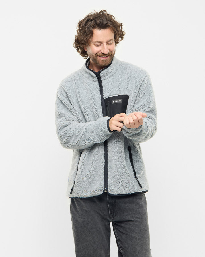 Veste décontractée TreeFleece Teddy Gris Mel