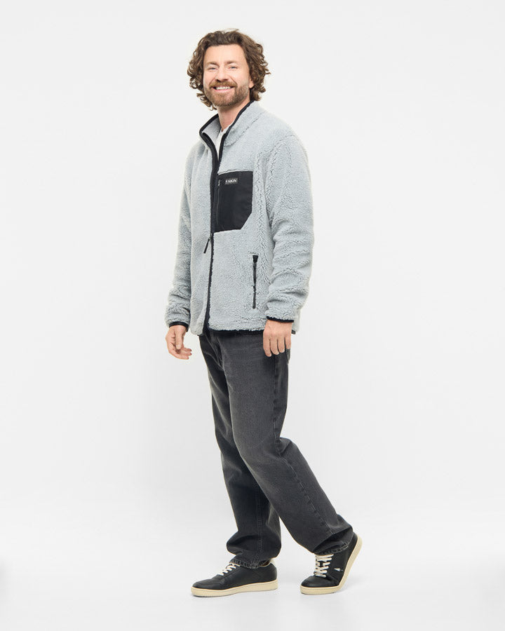 Veste décontractée TreeFleece Teddy Gris Mel