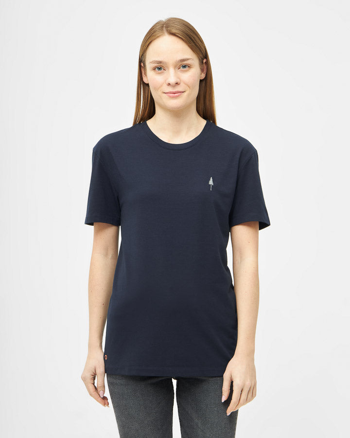 TreeShirt circulaire marine foncée