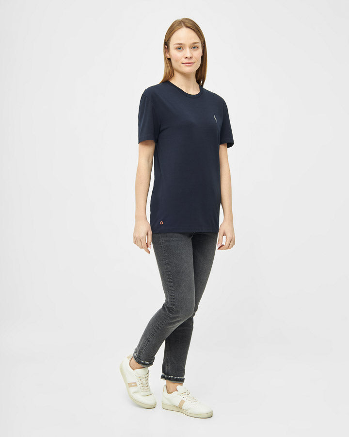 TreeShirt circulaire marine foncée