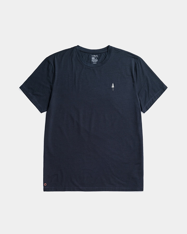 TreeShirt circulaire marine foncée