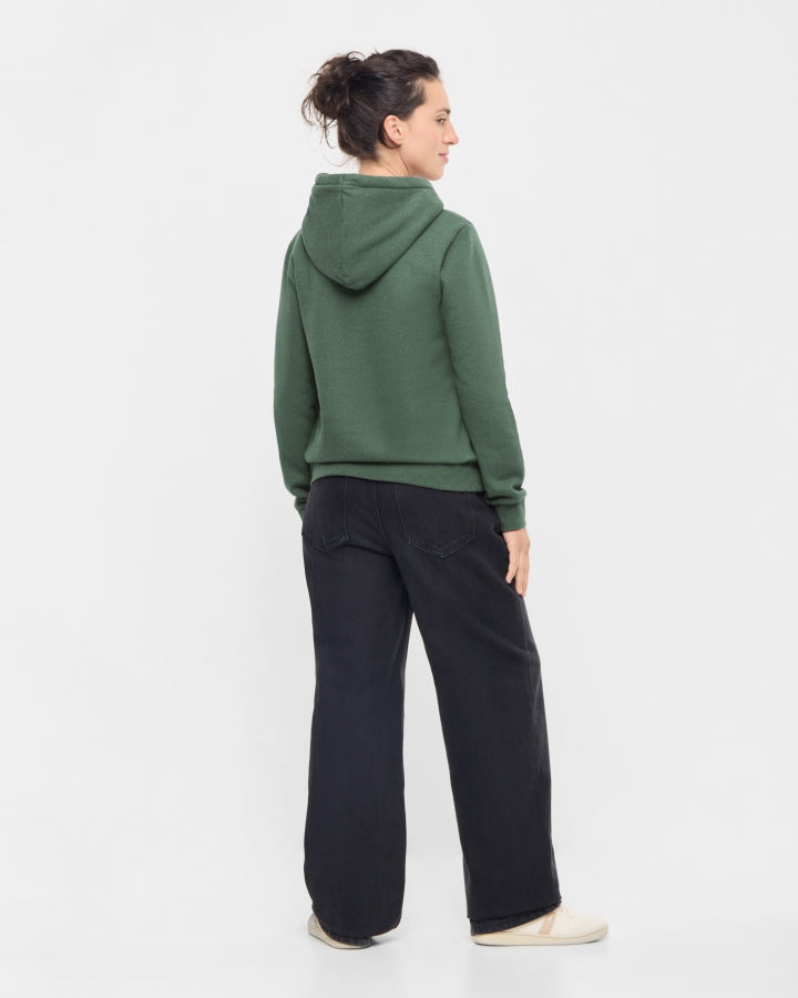 TreeHoodie Women Olive Mel