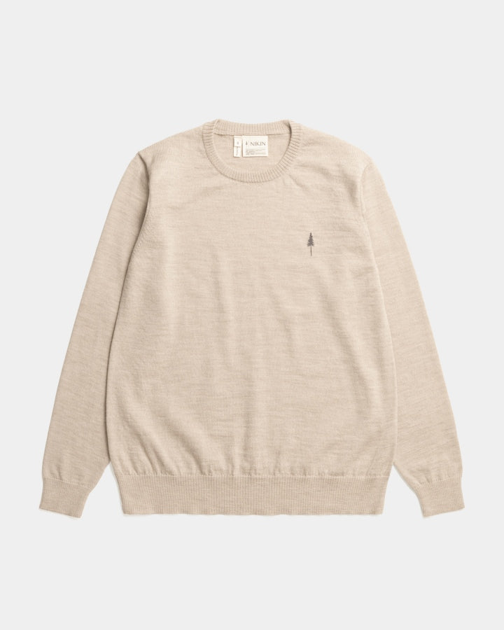 TreePullover Laine Mérinos Femme Caramel Mel