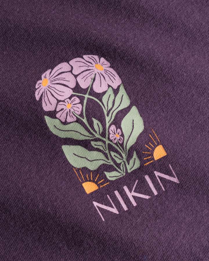 TreeShirt Women Connected By Nature Deep Purple