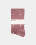 TreeSocks Standard All-over Bundle Or Rose