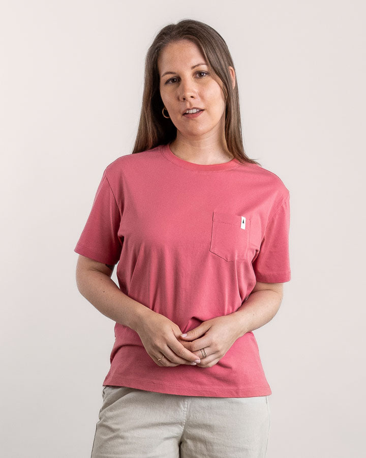 TreeShirt Pocket Mono Relaxed Femme Baie Sauvage