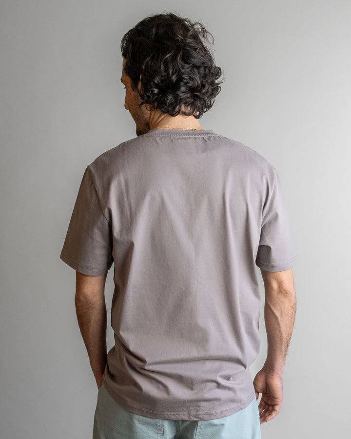 TreeShirt Pocket Mono Frêne Taupe