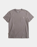 TreeShirt Pocket Mono Ash Taupe