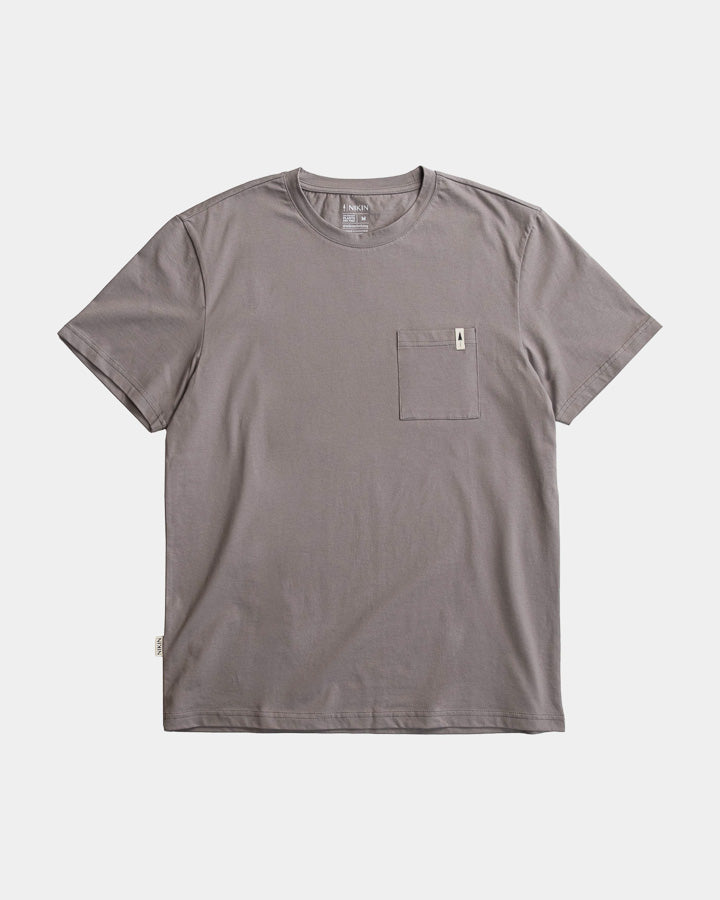 TreeShirt Pocket Mono Frêne Taupe