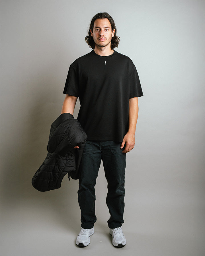 TreeShirt Muntogna Oversize Noir