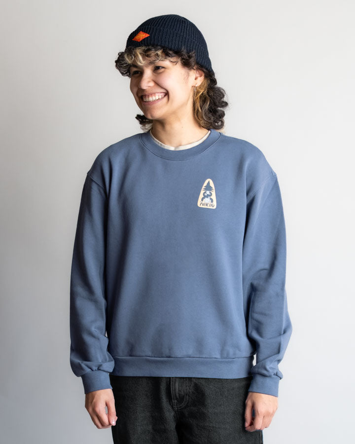 TreeSweater Anniversary Relaxed Femme Bleu Ardoise