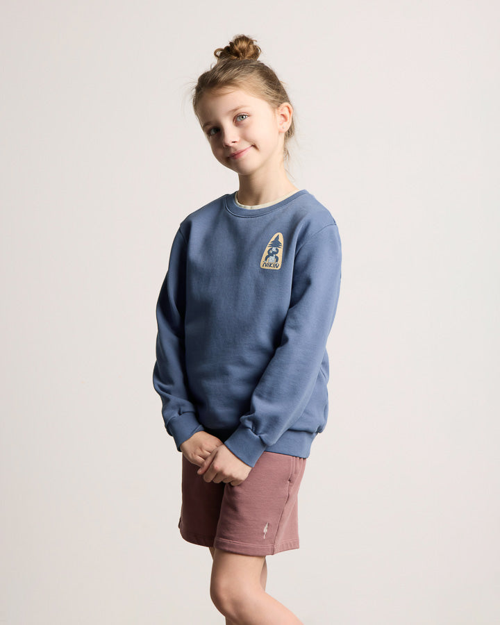 TreeSweater Anniversary Enfants Ardoise Bleue