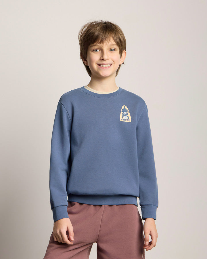 TreeSweater Anniversary Enfants Ardoise Bleue