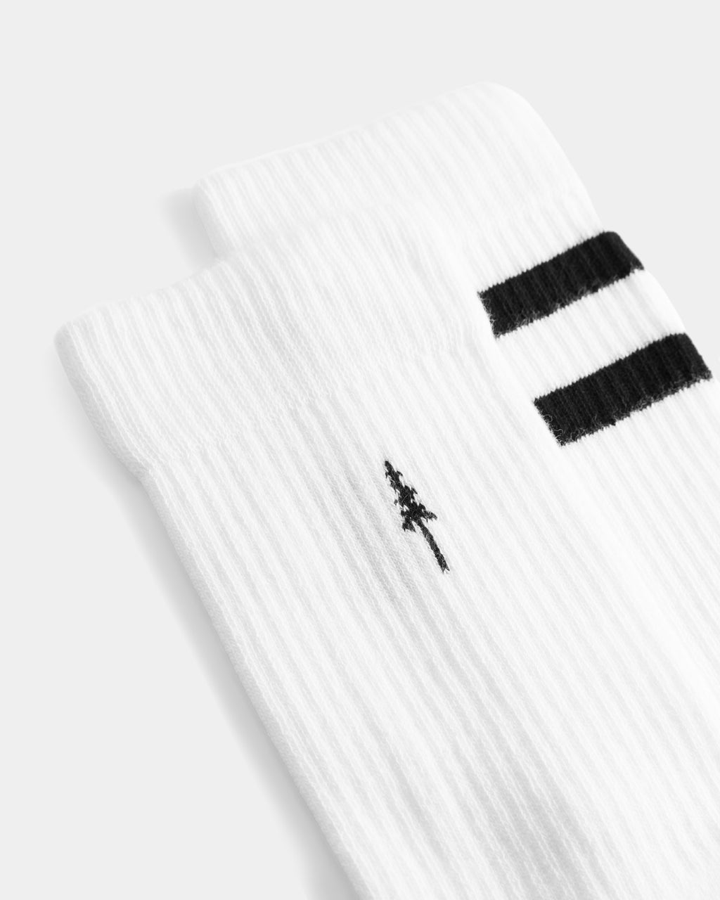 TreeSocks Ribbed Classic 2-Pack White
