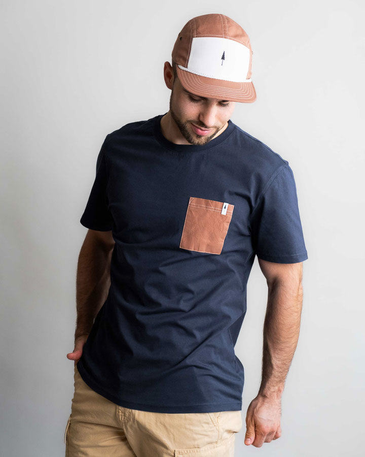 TreeShirt Pocket Spatz Marine foncé
