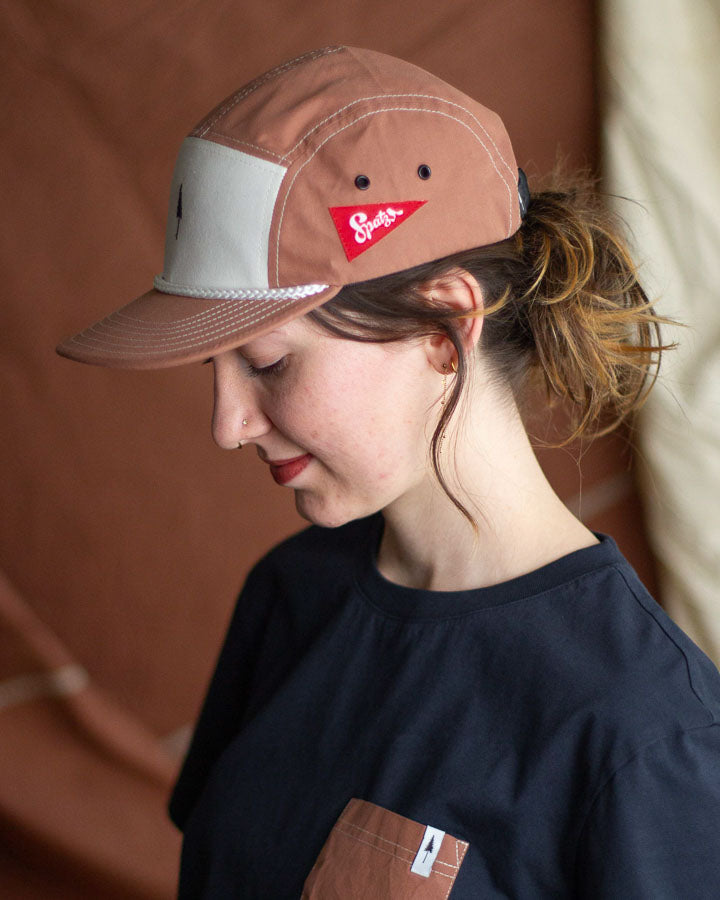TreeCap 5 Panel Spatz Rehbraun