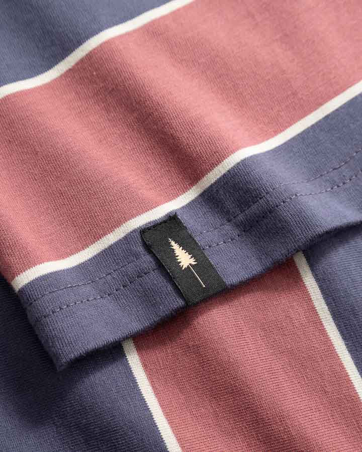 TreeShirt rayé enfants encre foncée-blush