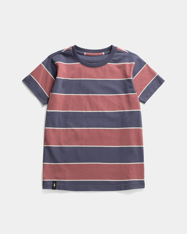 TreeShirt rayé enfants encre foncée-blush