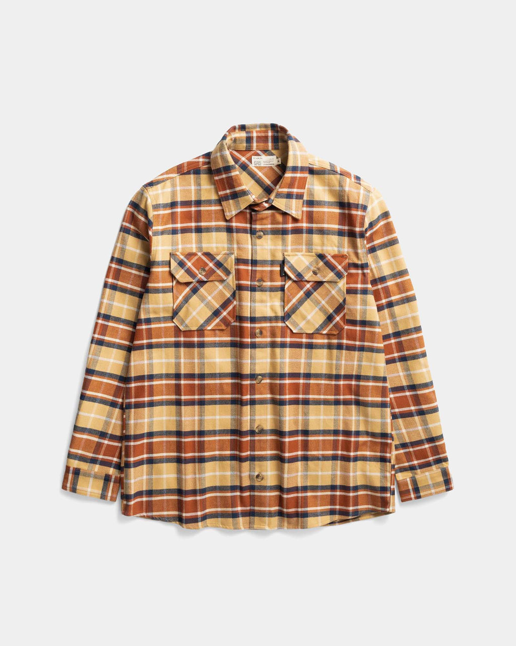TreePlanter Overshirt reCotton Relaxed Sepia-Parchment