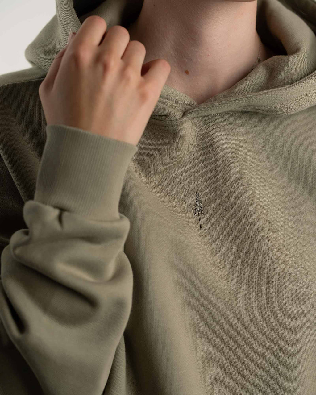 TreeHoodie Oversized Stone Dust