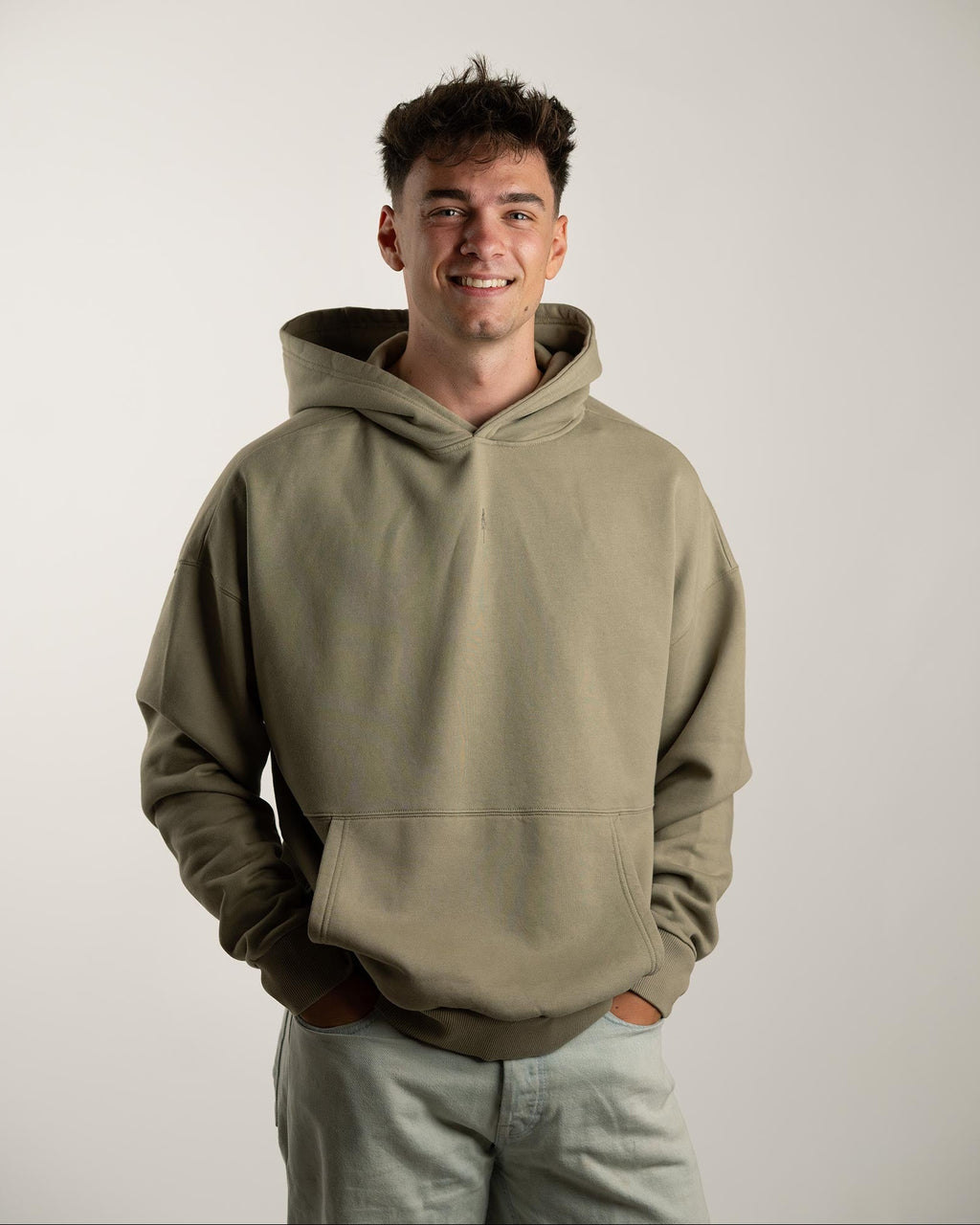 TreeHoodie Oversized Stone Dust